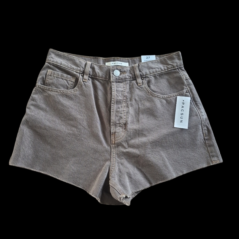 Brown Pacsun Shorts Size 27 Vintahe High Rise